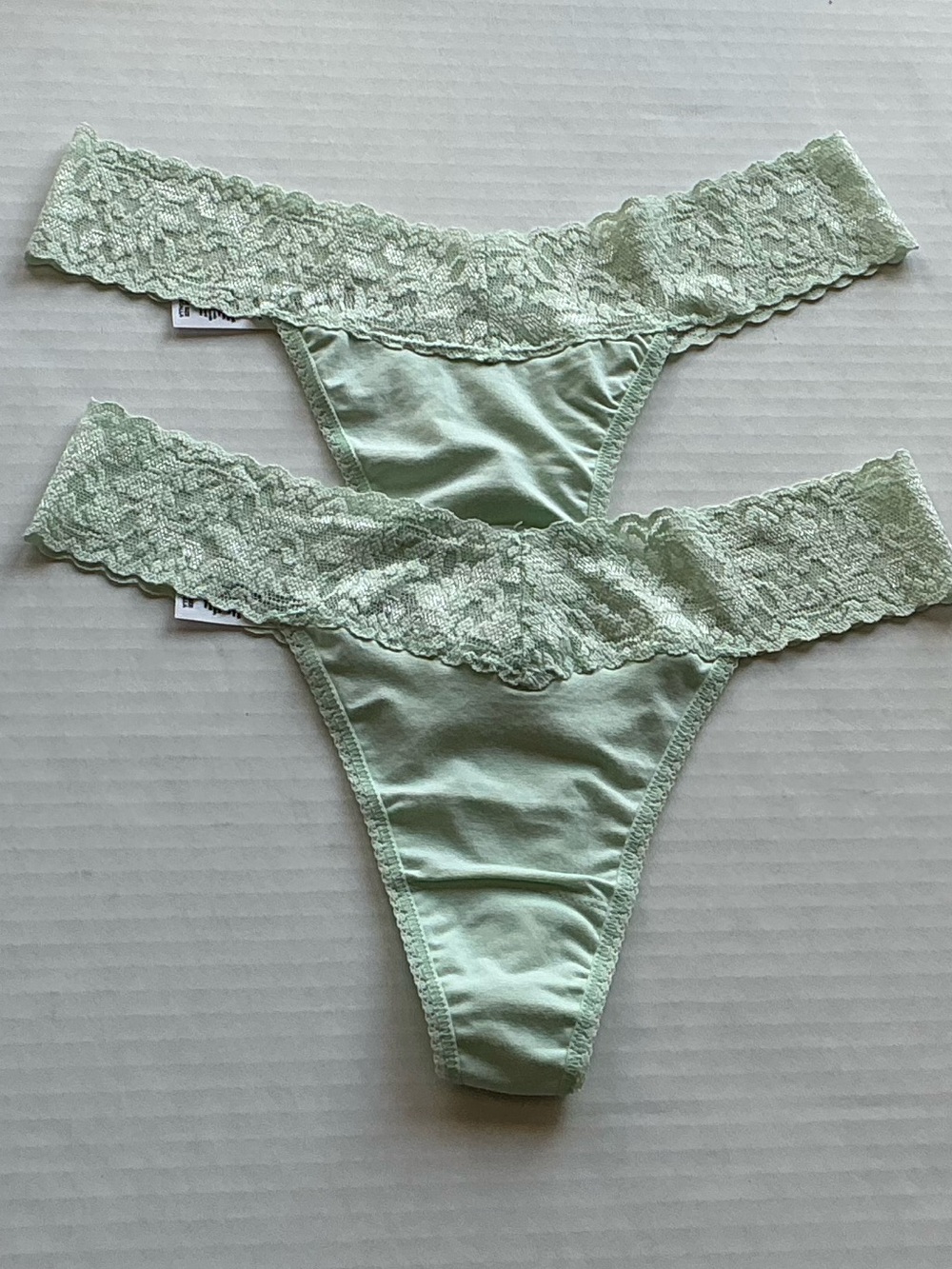 (2) Hanky Panky  Supima Cotton Original Rise Thong